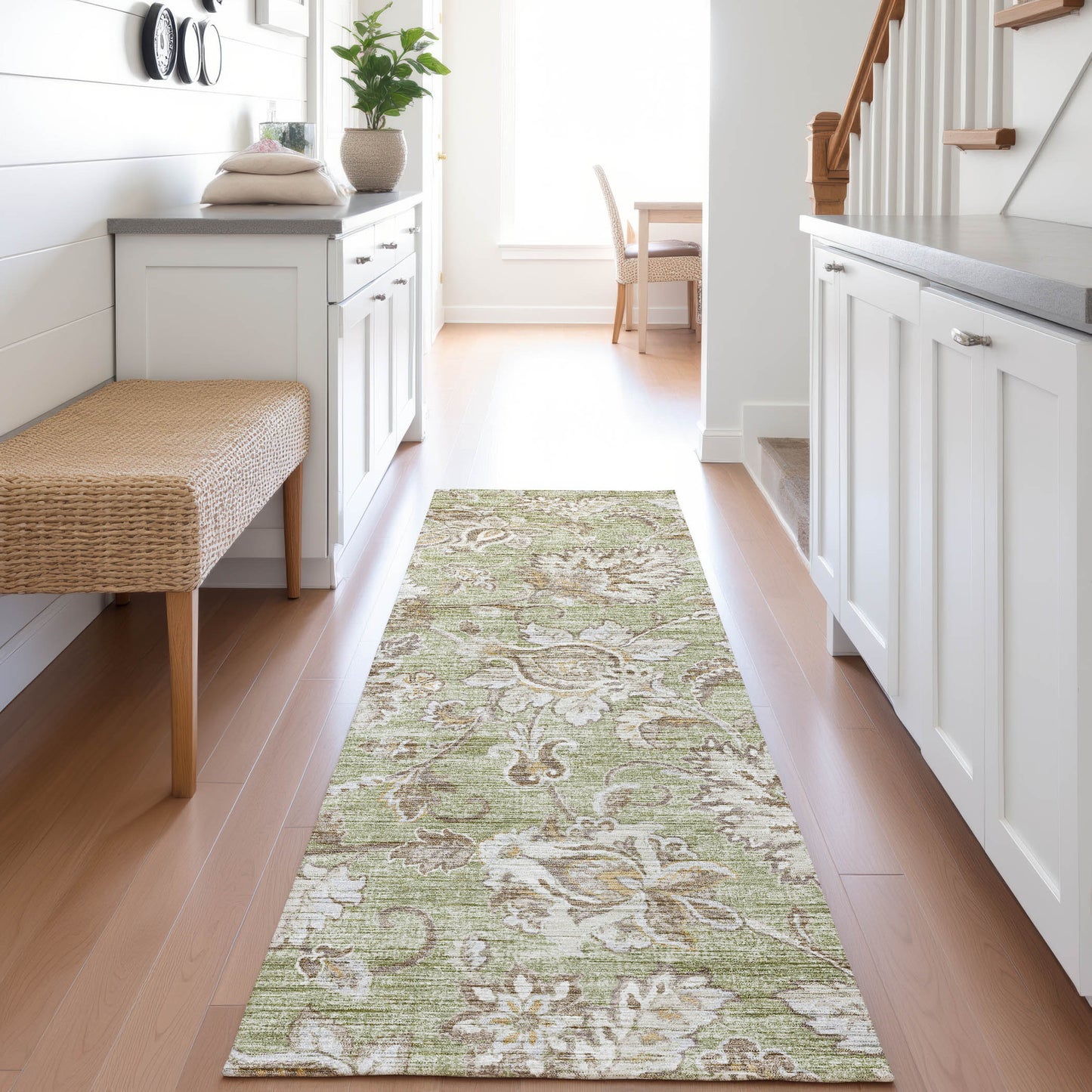 Machine Made Silk Road SR2 Aloe - Dalyn Rugs