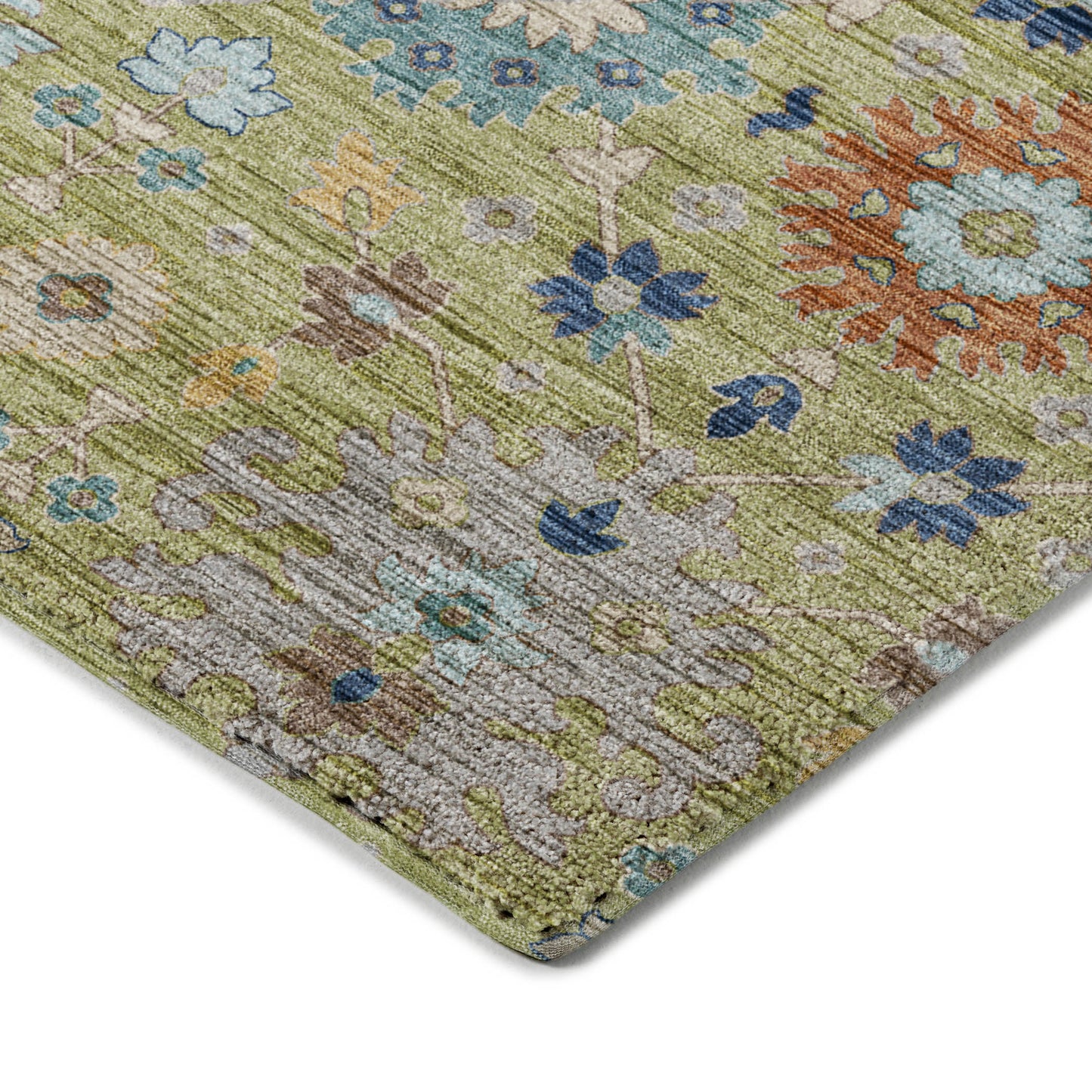 Machine Made Silk Road SR3 Aloe - Dalyn Rugs