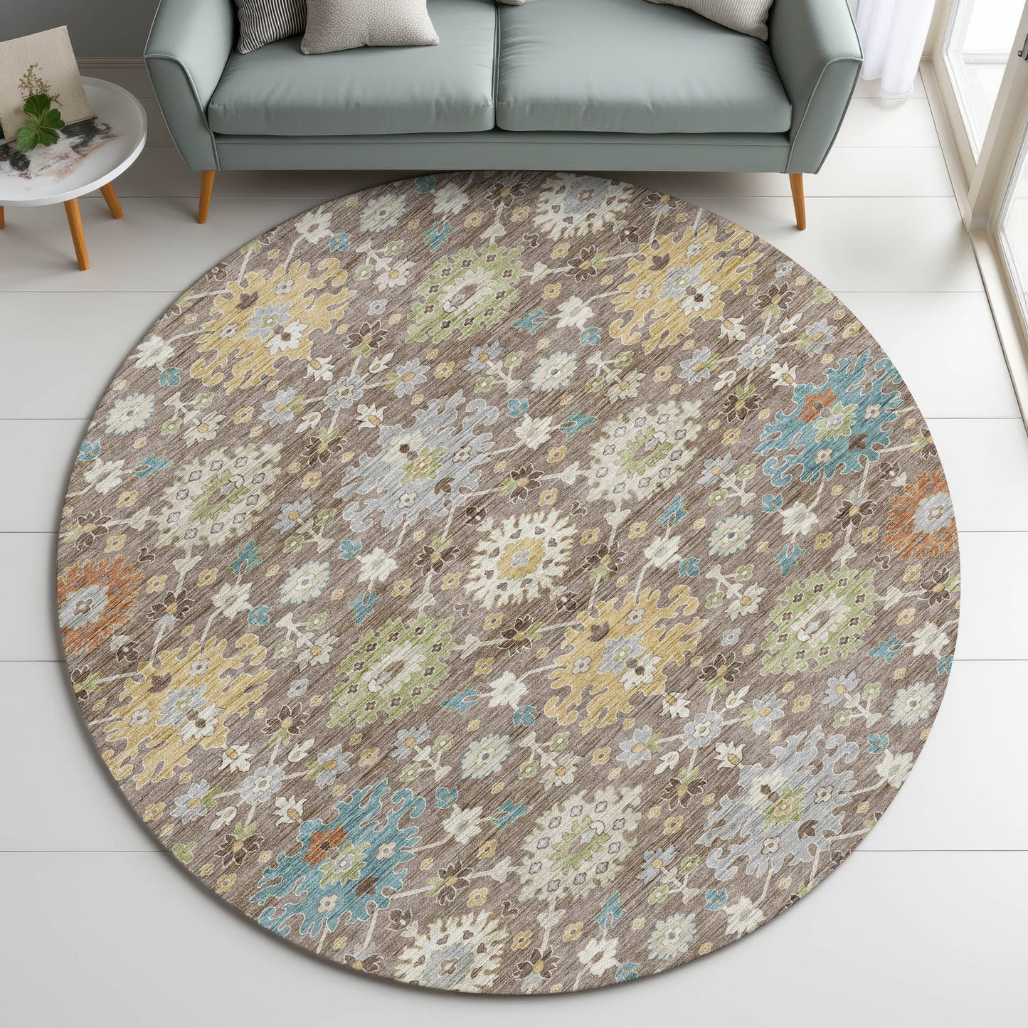 Machine Made Silk Road SR3 Mocha - Dalyn Rugs