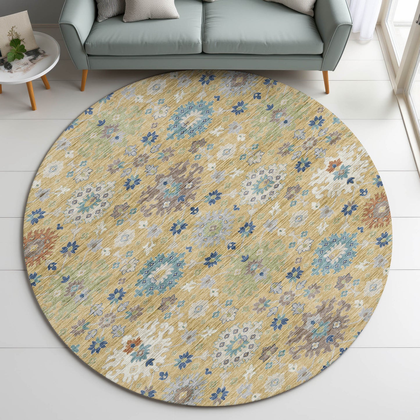 Machine Made Silk Road SR3 Turmeric - Dalyn Rugs