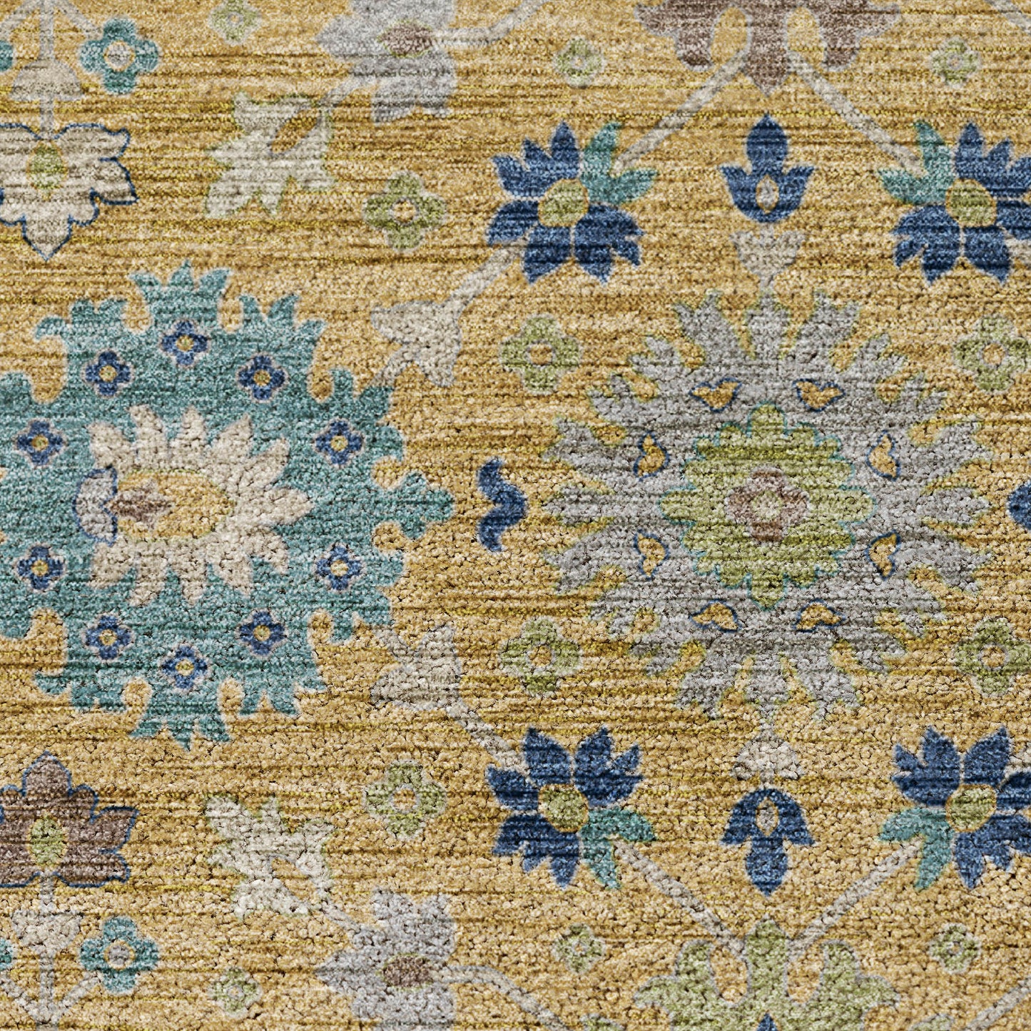 Machine Made Silk Road SR3 Turmeric - Dalyn Rugs