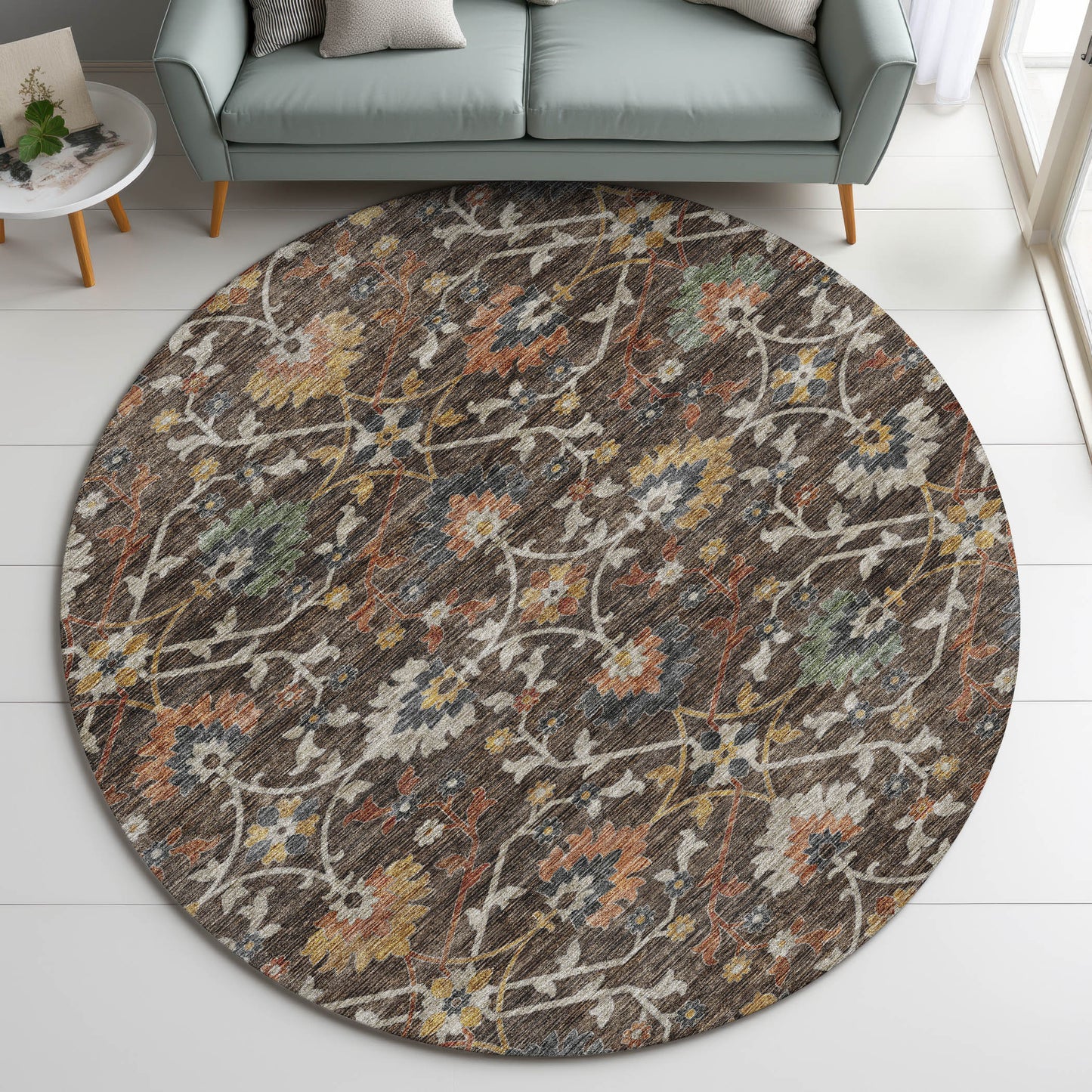 Machine Made Silk Road SR4 Chocolate - Dalyn Rugs