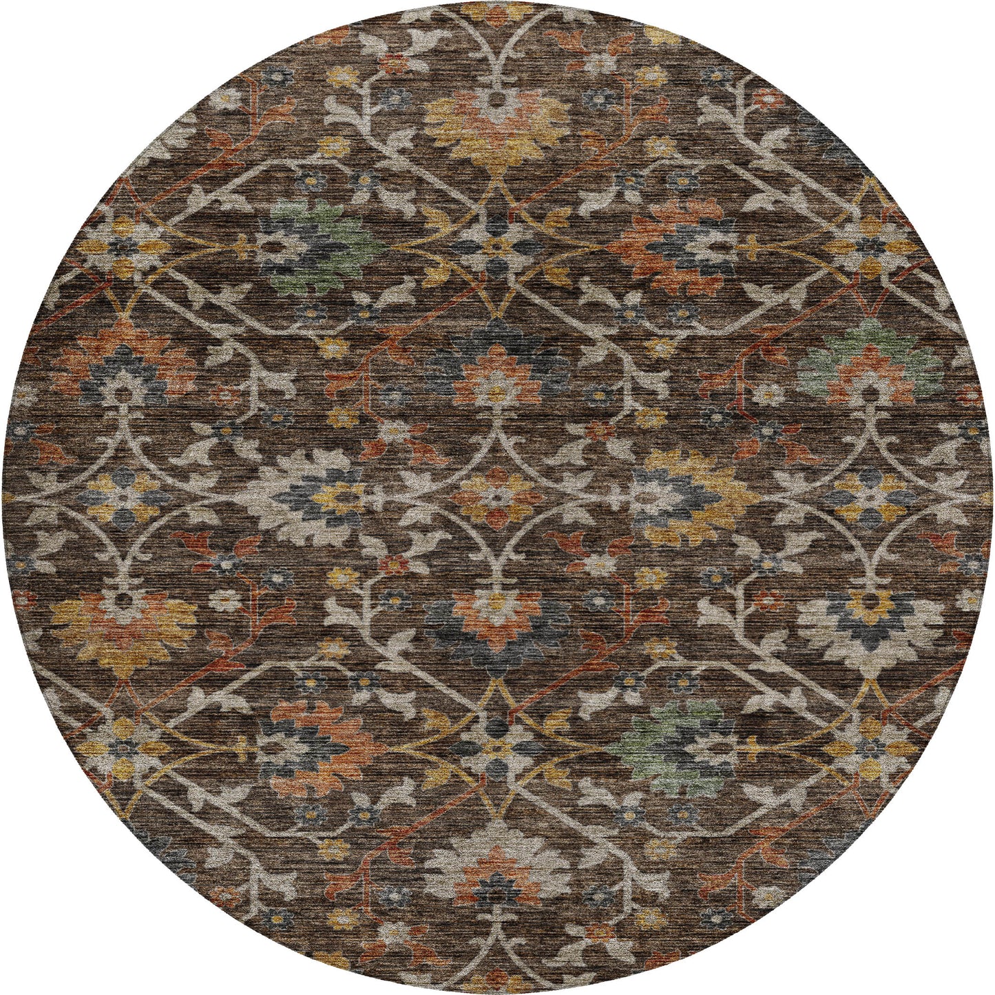 Machine Made Silk Road SR4 Chocolate - Dalyn Rugs