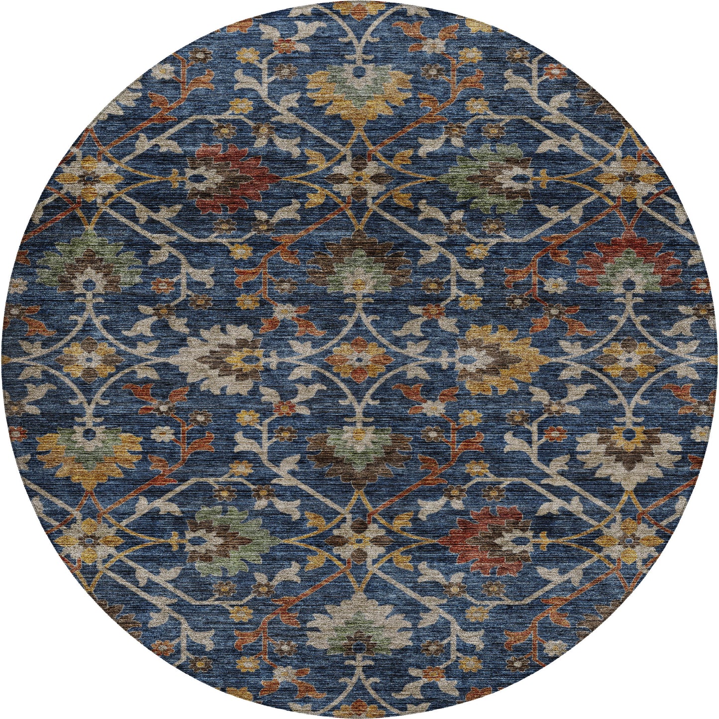 Machine Made Silk Road SR4 Navy - Dalyn Rugs