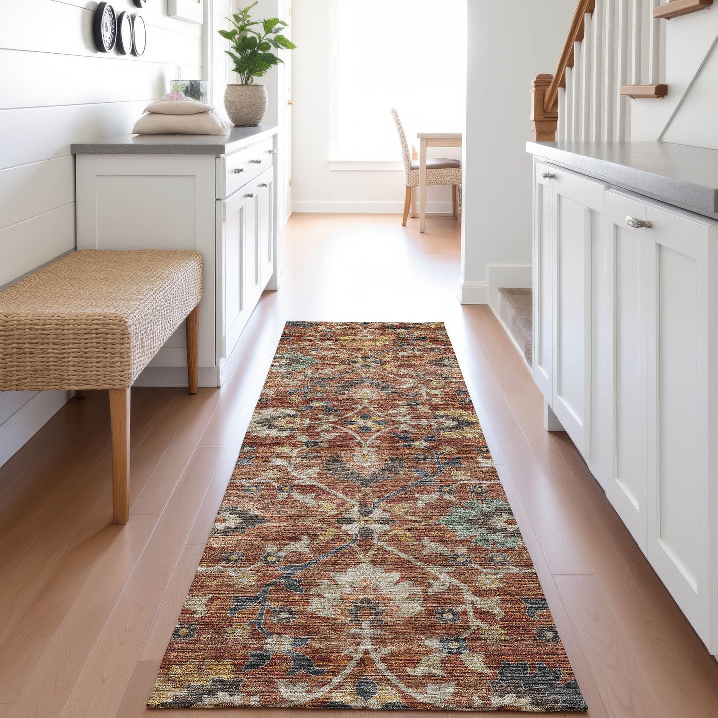 Machine Made Silk Road SR4 Paprika - Dalyn Rugs