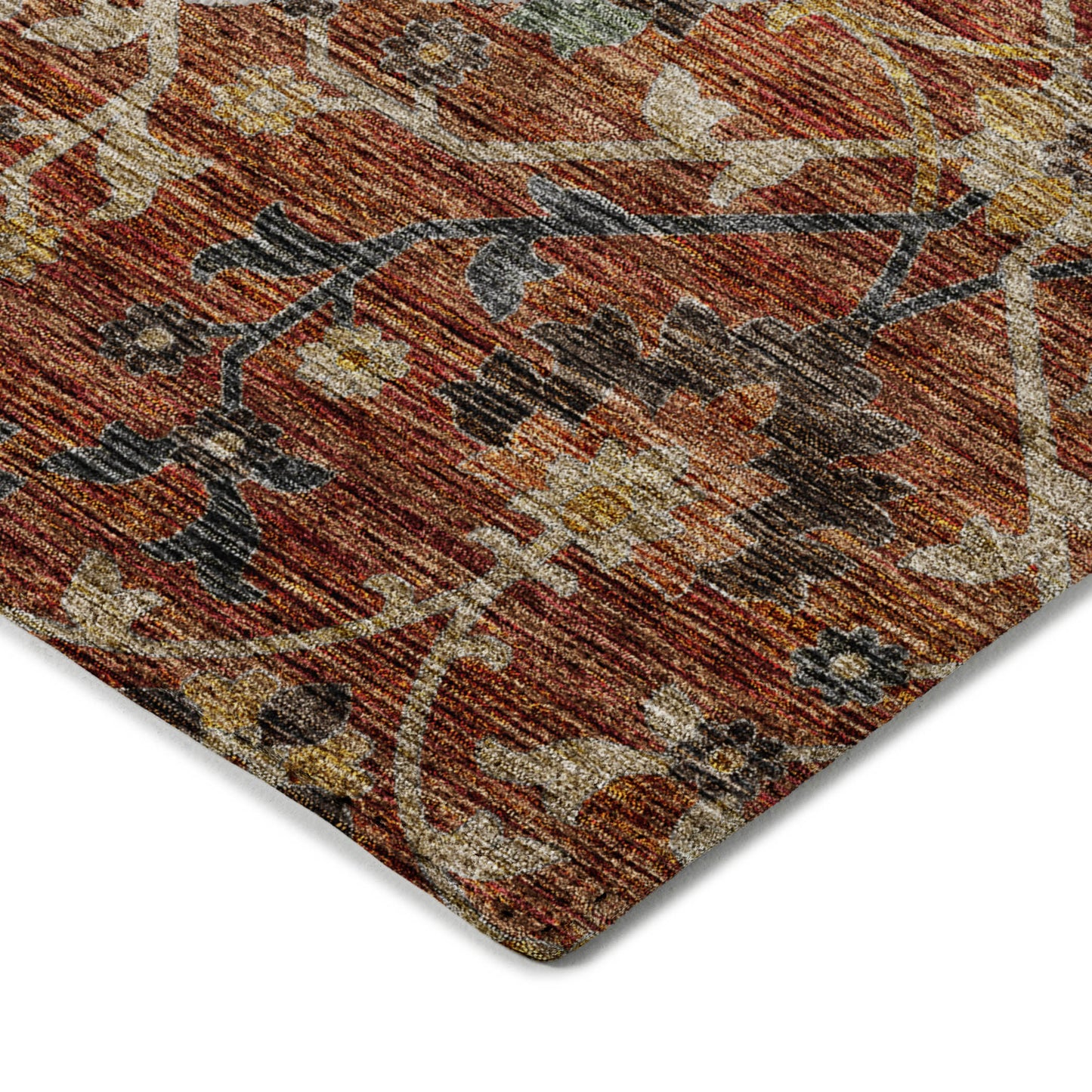 Machine Made Silk Road SR4 Paprika - Dalyn Rugs