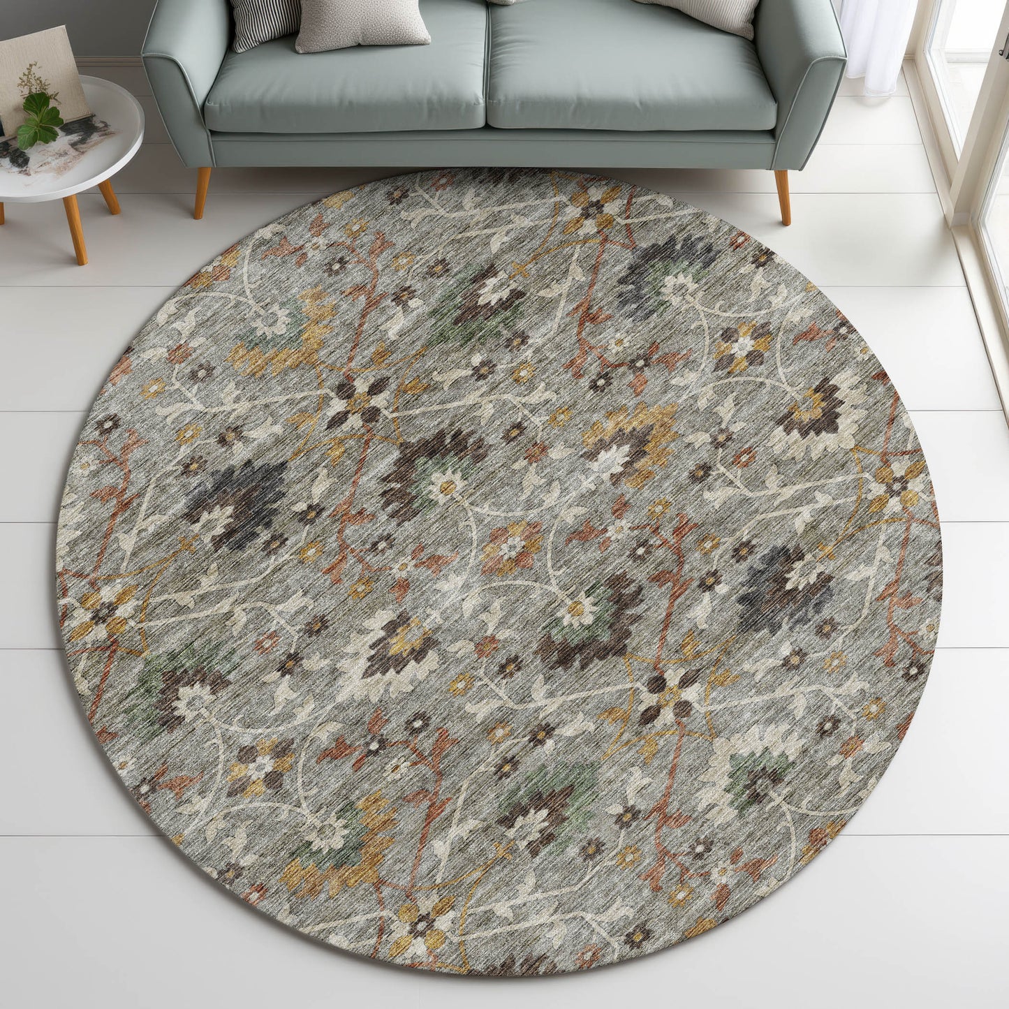 Machine Made Silk Road SR4 Pewter - Dalyn Rugs