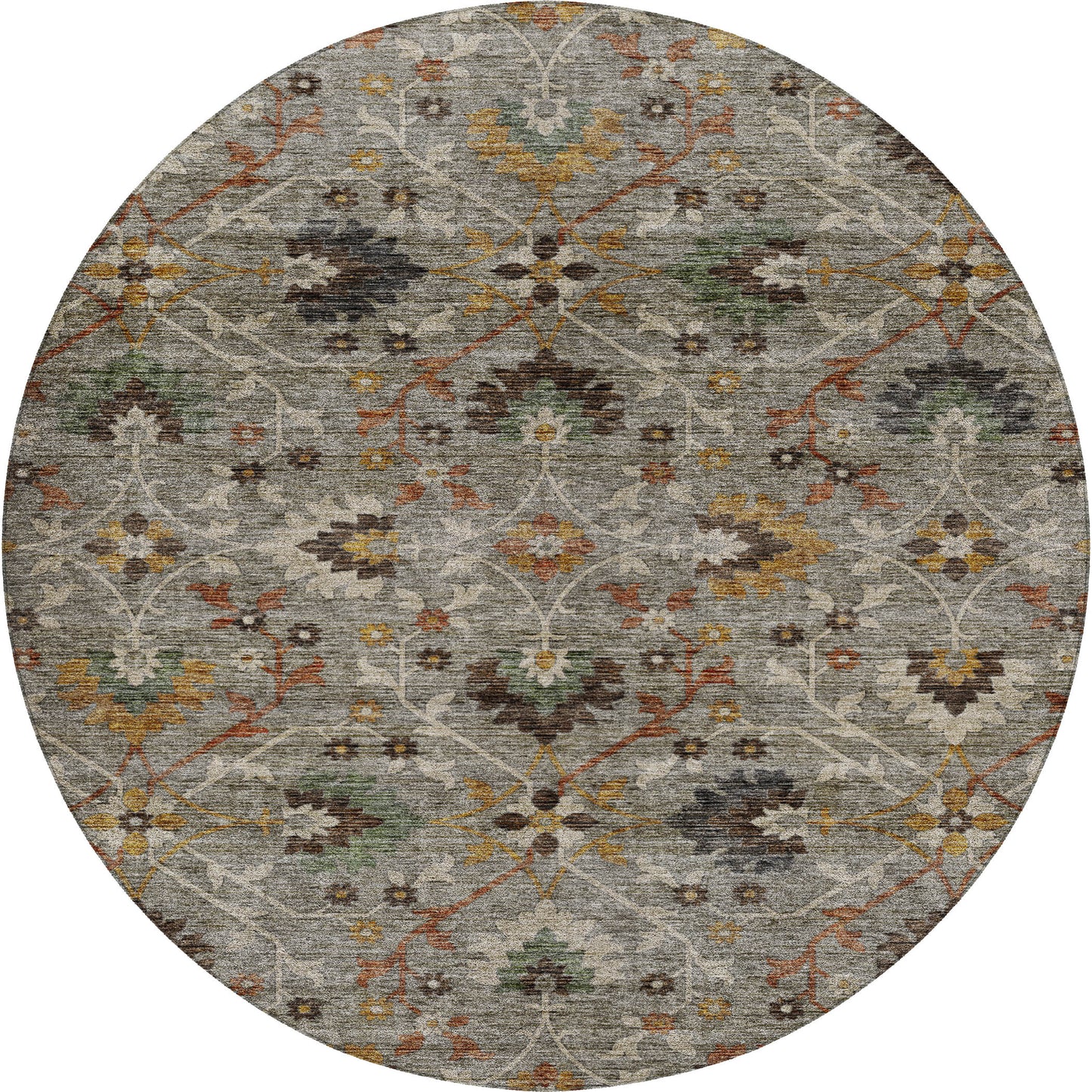 Machine Made Silk Road SR4 Pewter - Dalyn Rugs