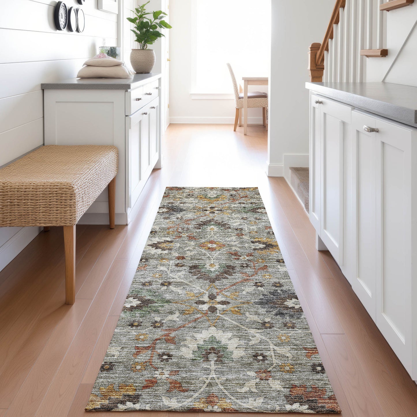 Machine Made Silk Road SR4 Pewter - Dalyn Rugs