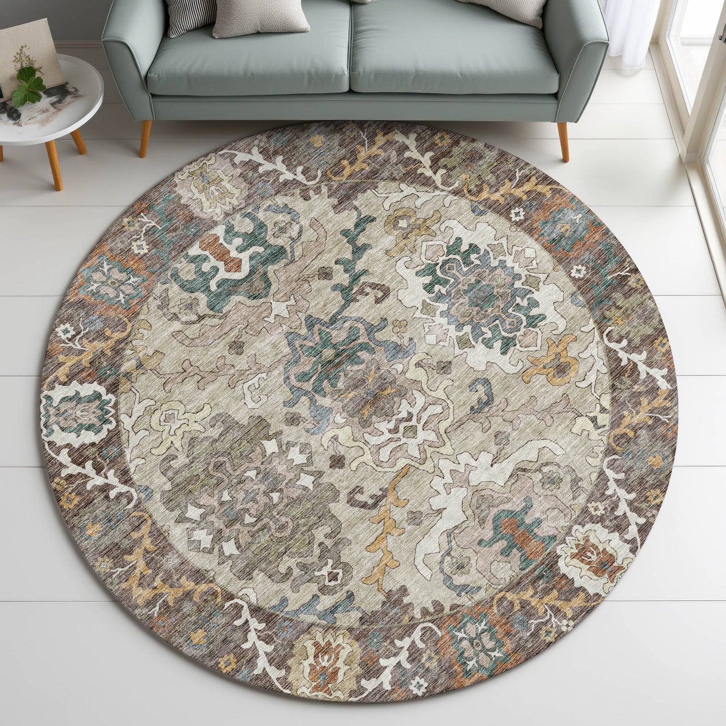 Machine Made Silk Road SR5 Chocolate - Dalyn Rugs