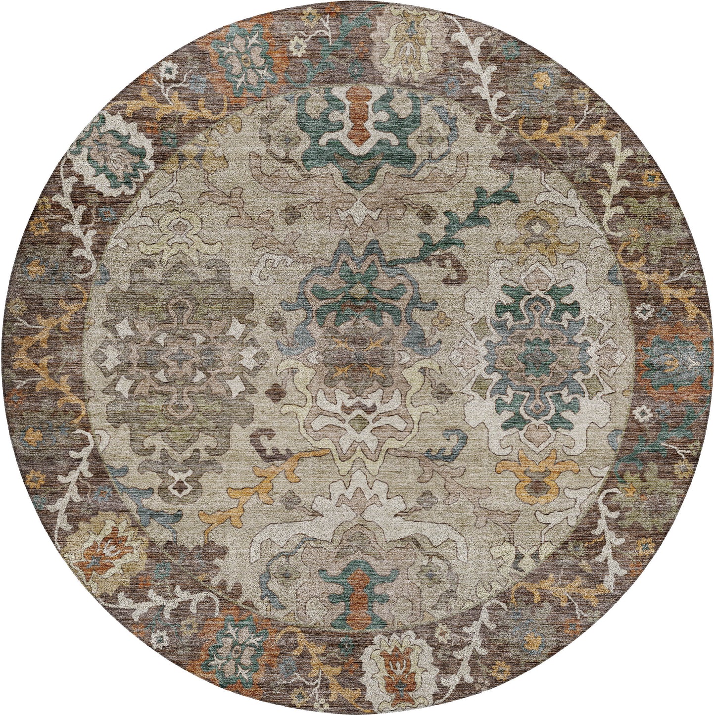 Machine Made Silk Road SR5 Chocolate - Dalyn Rugs