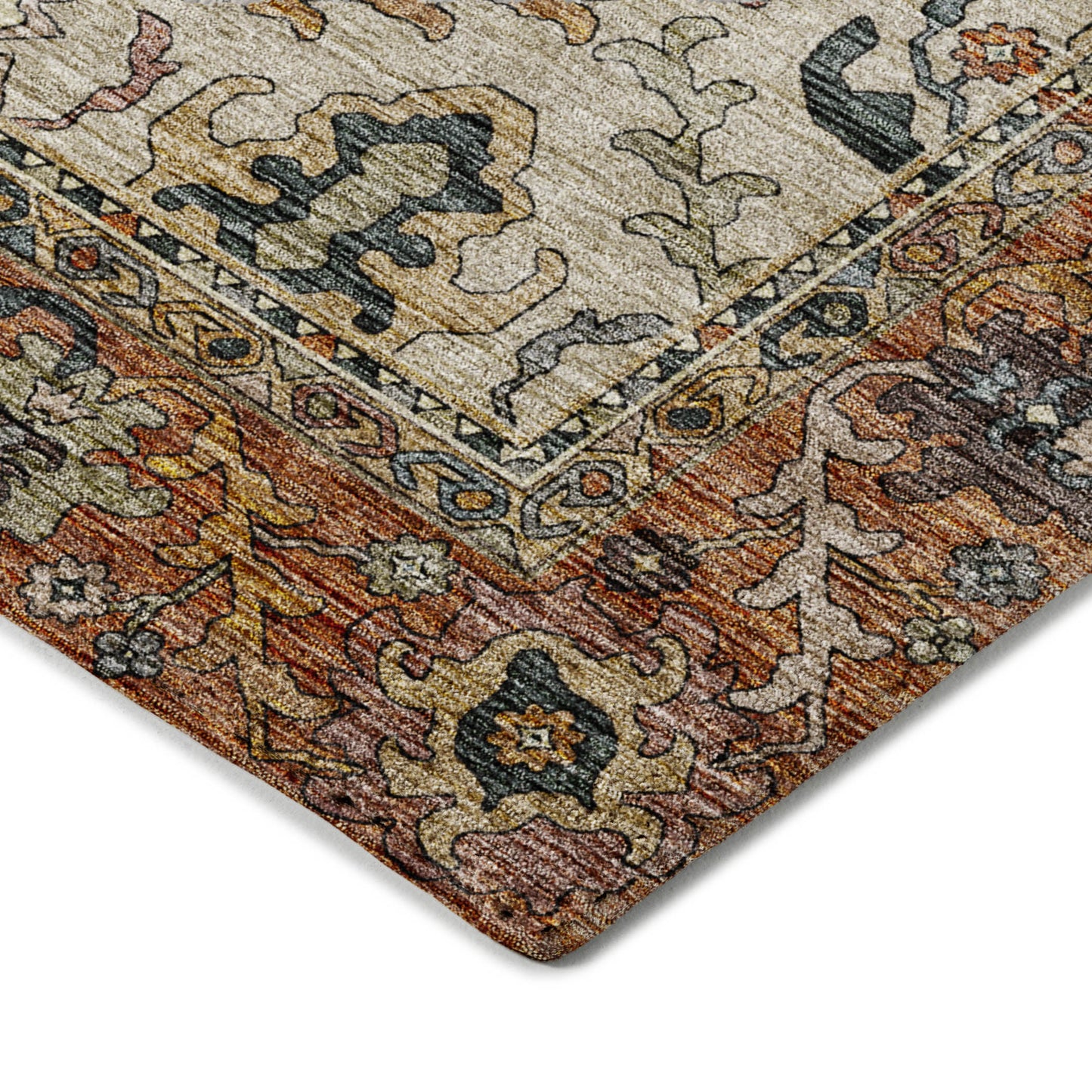 Machine Made Silk Road SR5 Copper - Dalyn Rugs