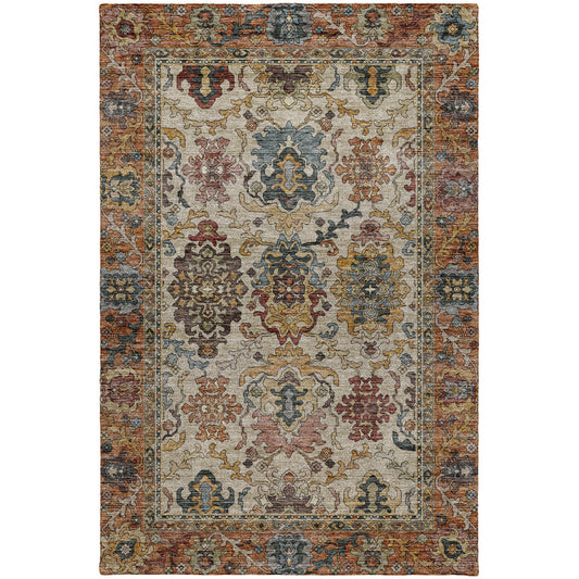 Machine Made Silk Road SR5 Copper - Dalyn Rugs