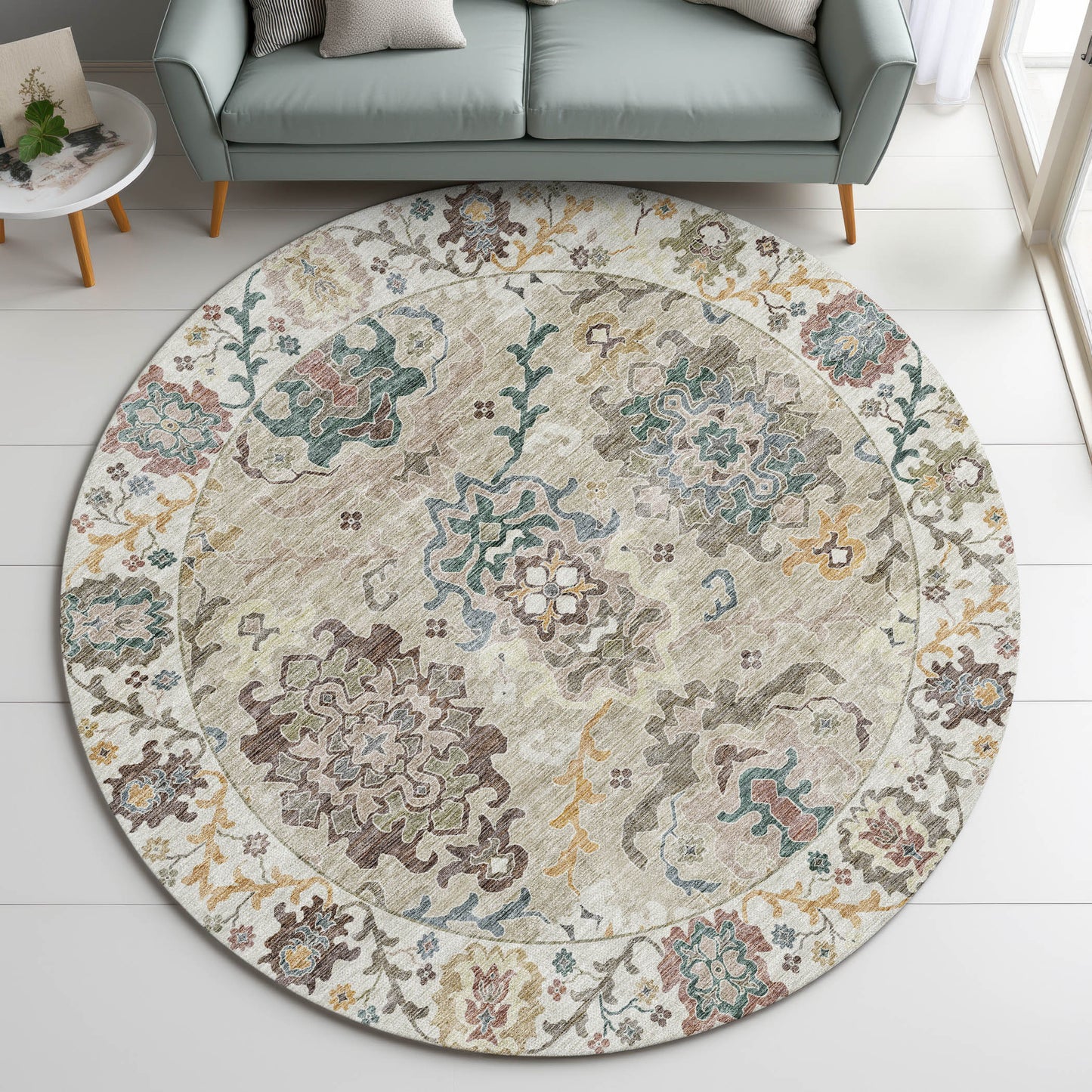 Machine Made Silk Road SR5 Putty - Dalyn Rugs