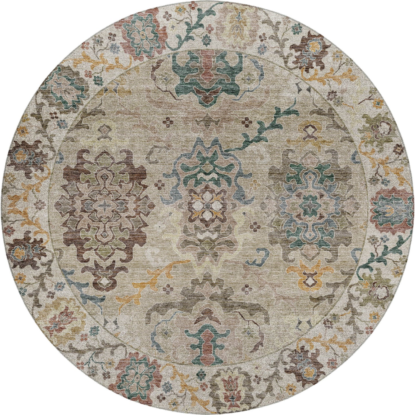Machine Made Silk Road SR5 Putty - Dalyn Rugs