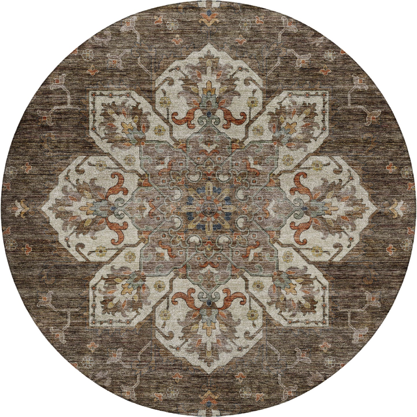 Machine Made Silk Road SR6 Chocolate - Dalyn Rugs
