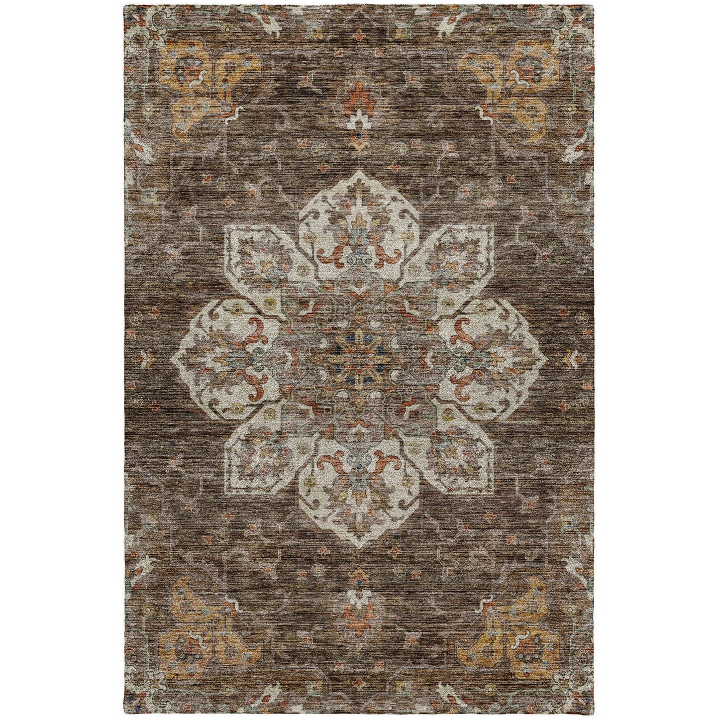 Machine Made Silk Road SR6 Chocolate - Dalyn Rugs