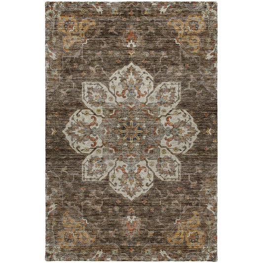 Machine Made Silk Road SR6 Chocolate - Dalyn Rugs