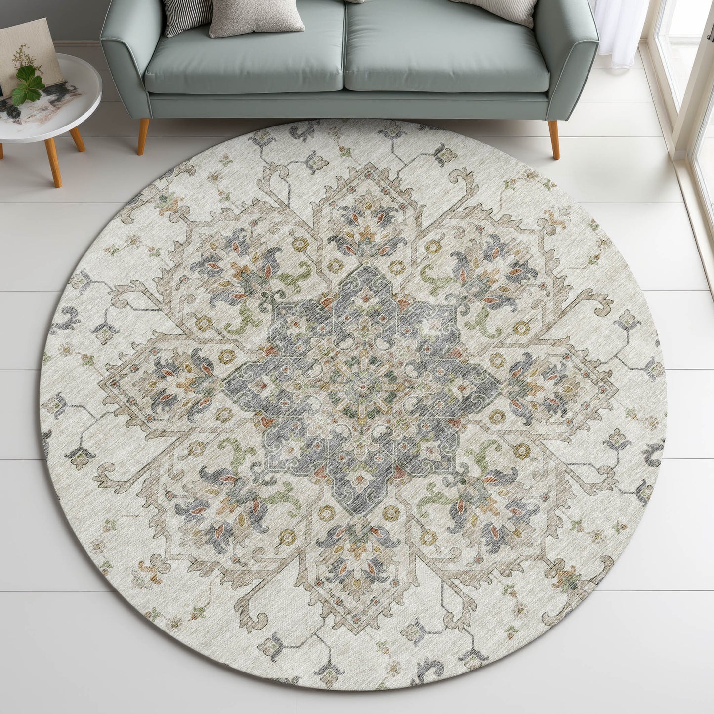 Machine Made Silk Road SR6 Ivory - Dalyn Rugs