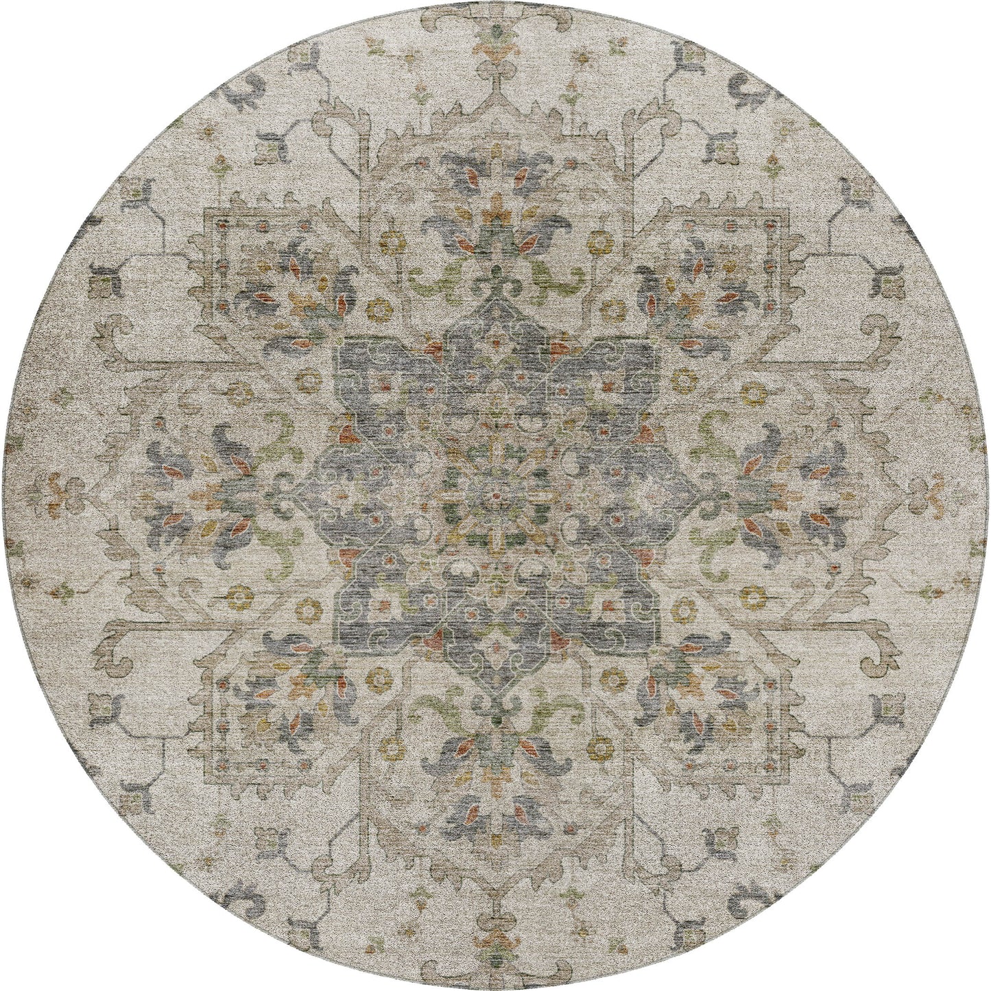 Machine Made Silk Road SR6 Ivory - Dalyn Rugs