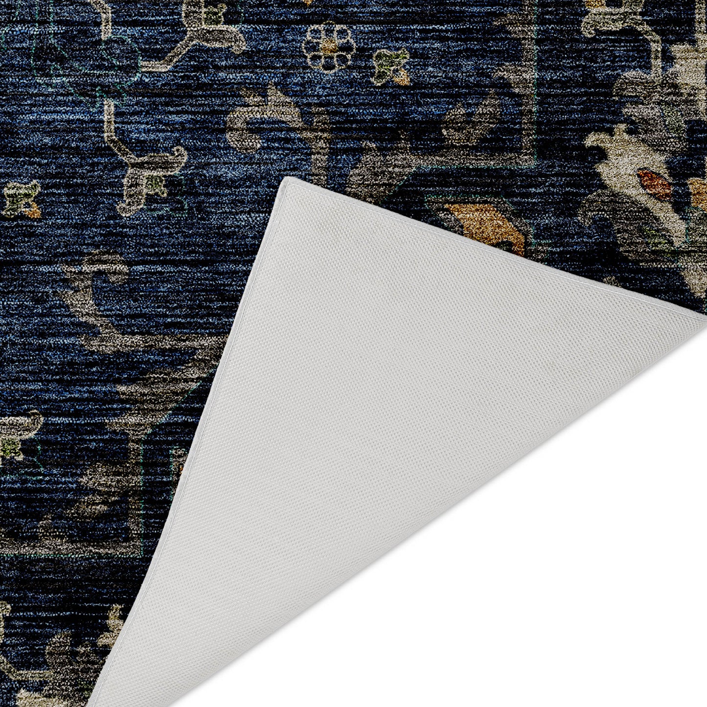 Machine Made Silk Road SR6 Navy - Dalyn Rugs