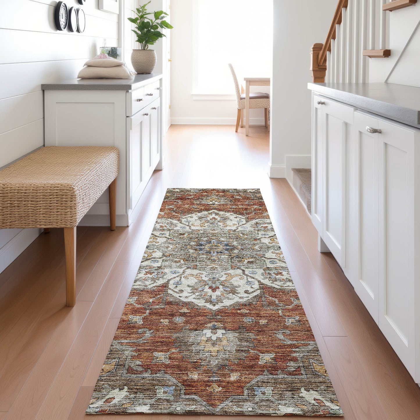 Machine Made Silk Road SR6 Paprika - Dalyn Rugs