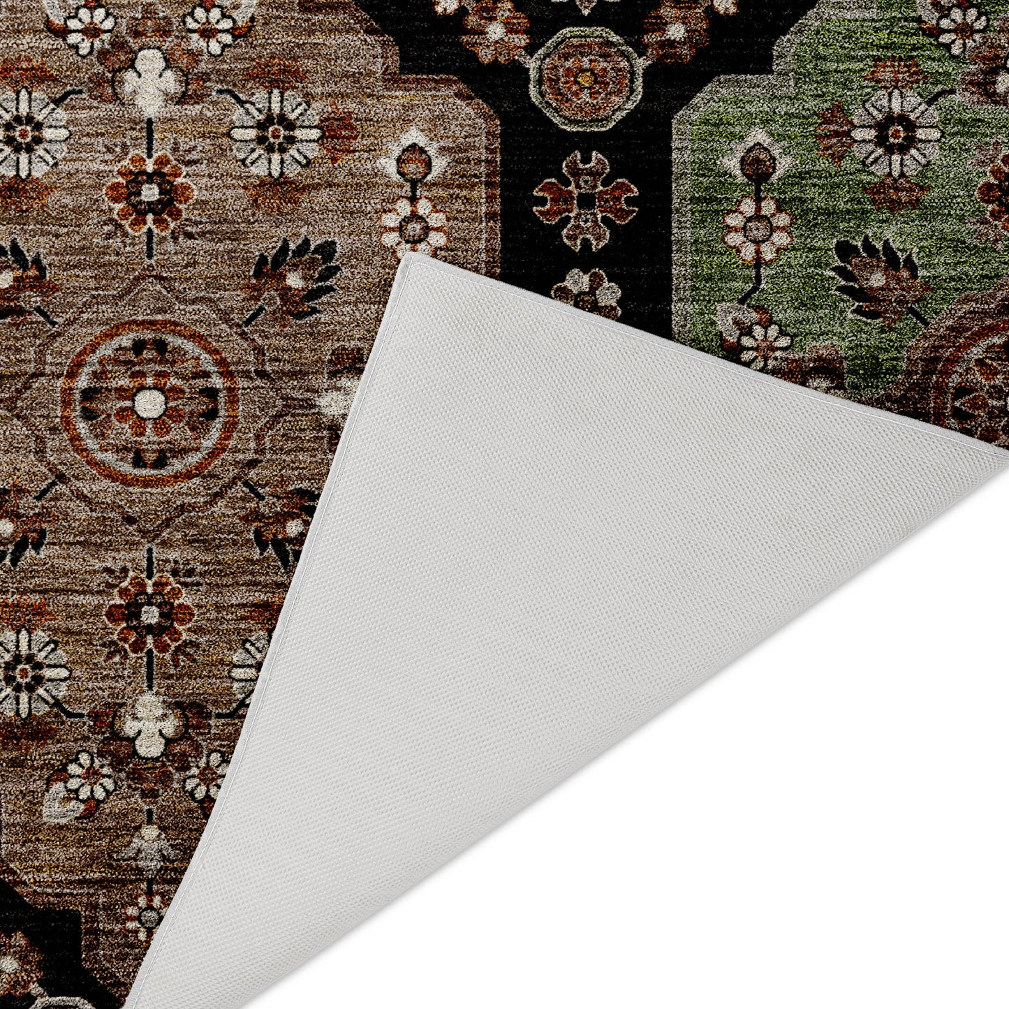 Machine Made Silk Road SR7 Black - Dalyn Rugs