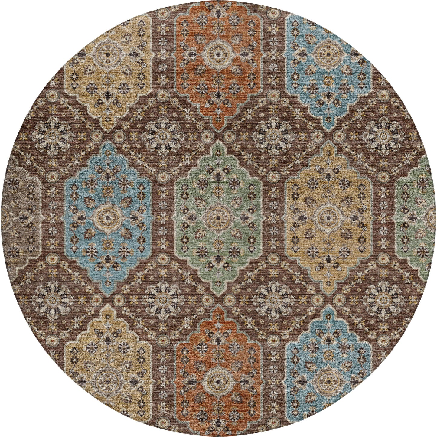 Machine Made Silk Road SR7 Chocolate - Dalyn Rugs