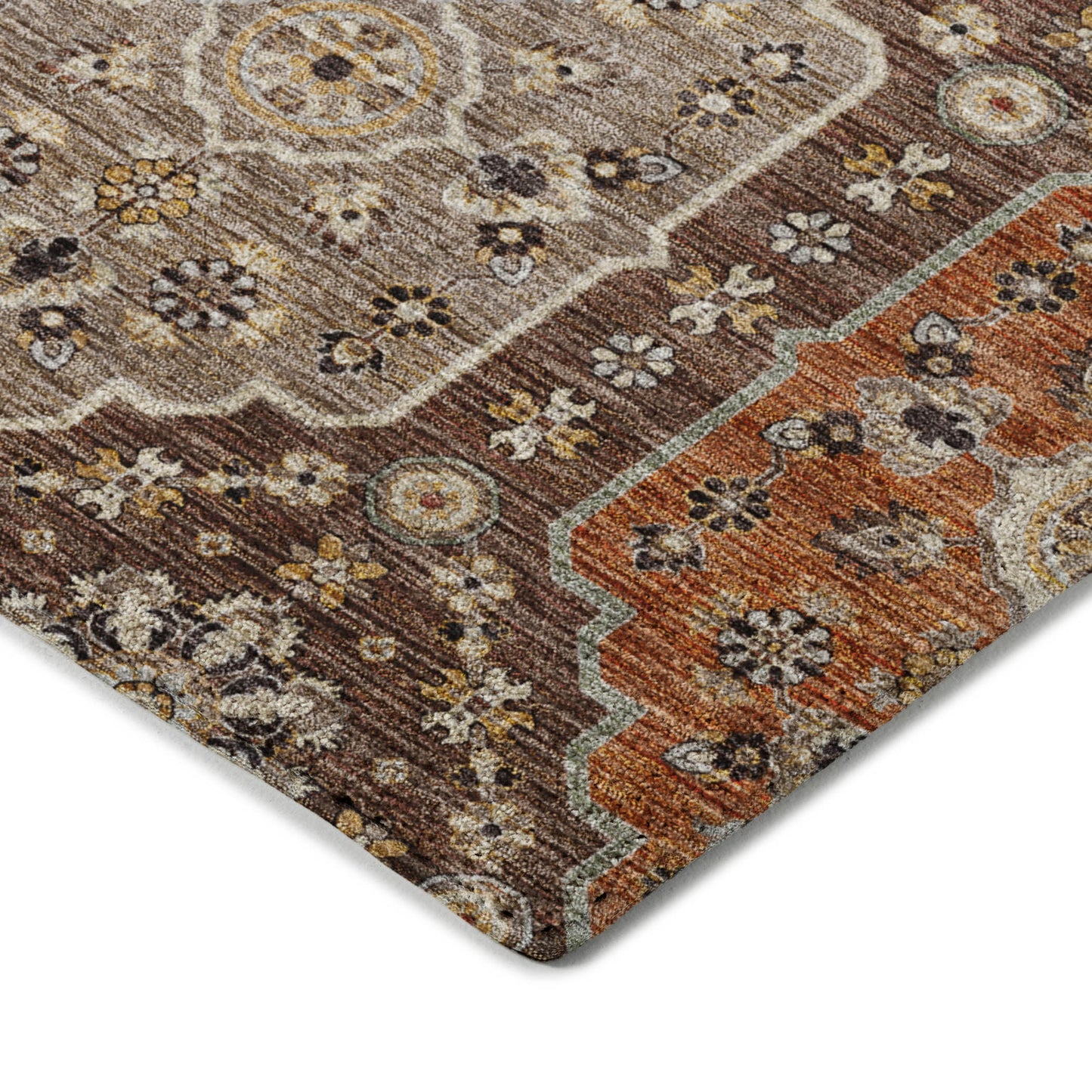 Machine Made Silk Road SR7 Chocolate - Dalyn Rugs
