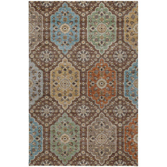 Machine Made Silk Road SR7 Chocolate - Dalyn Rugs