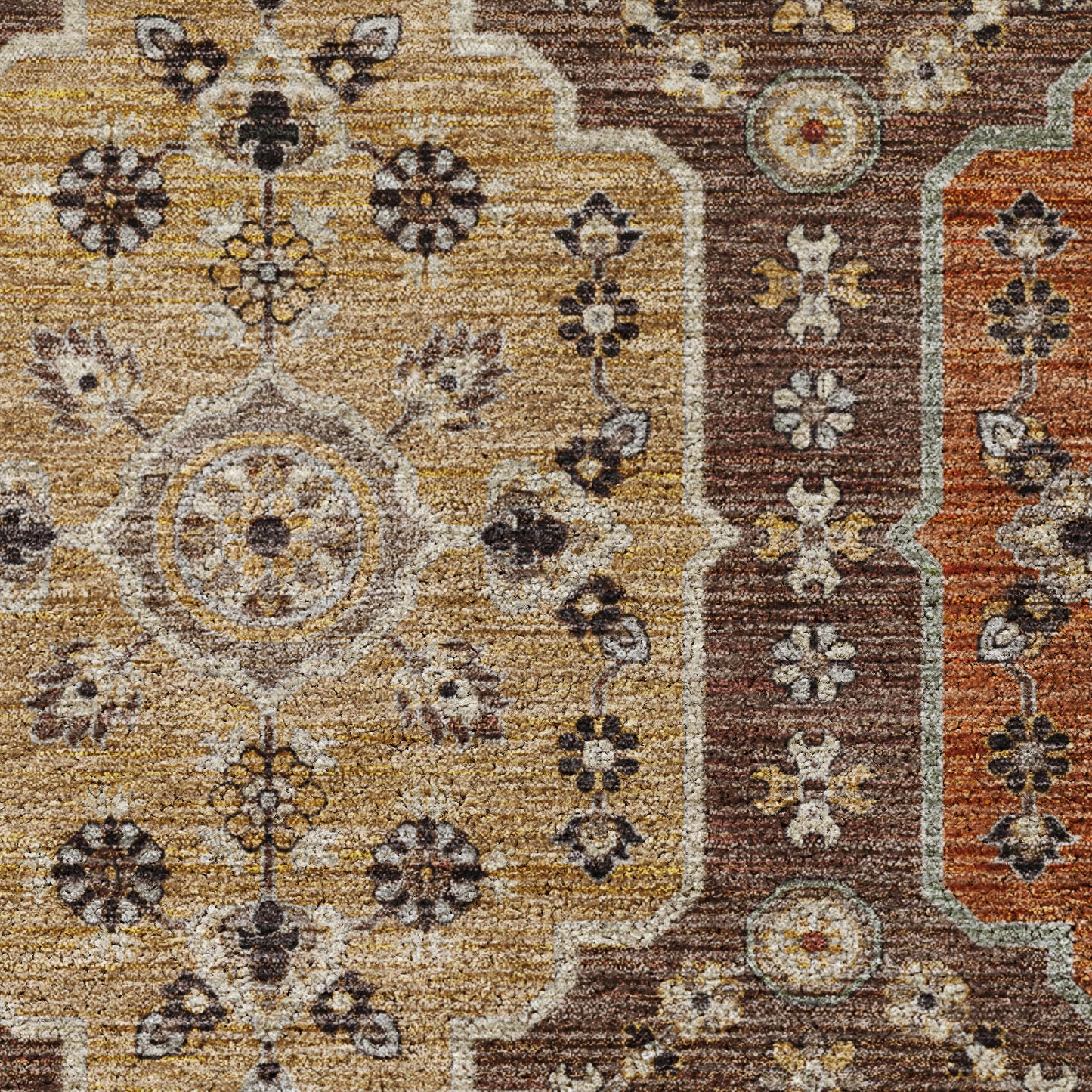 Machine Made Silk Road SR7 Chocolate - Dalyn Rugs