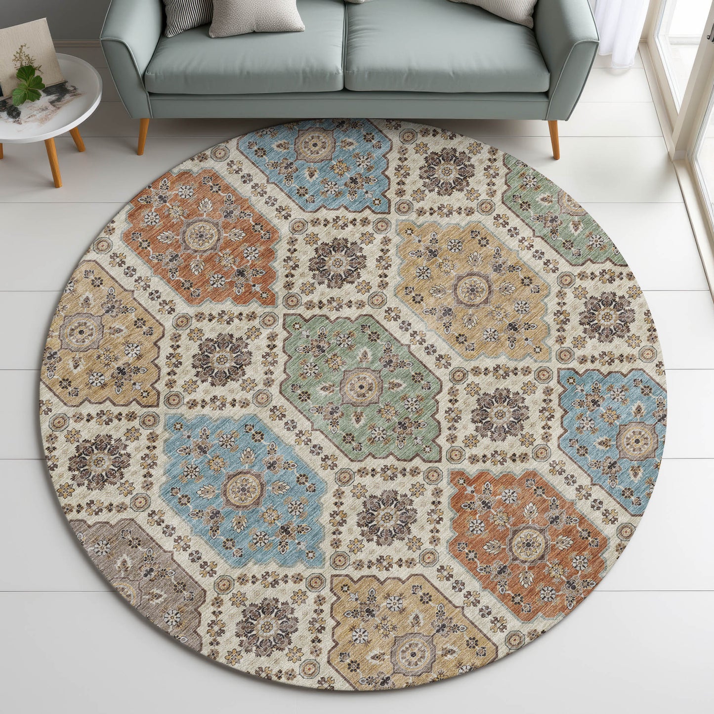Machine Made Silk Road SR7 Linen - Dalyn Rugs