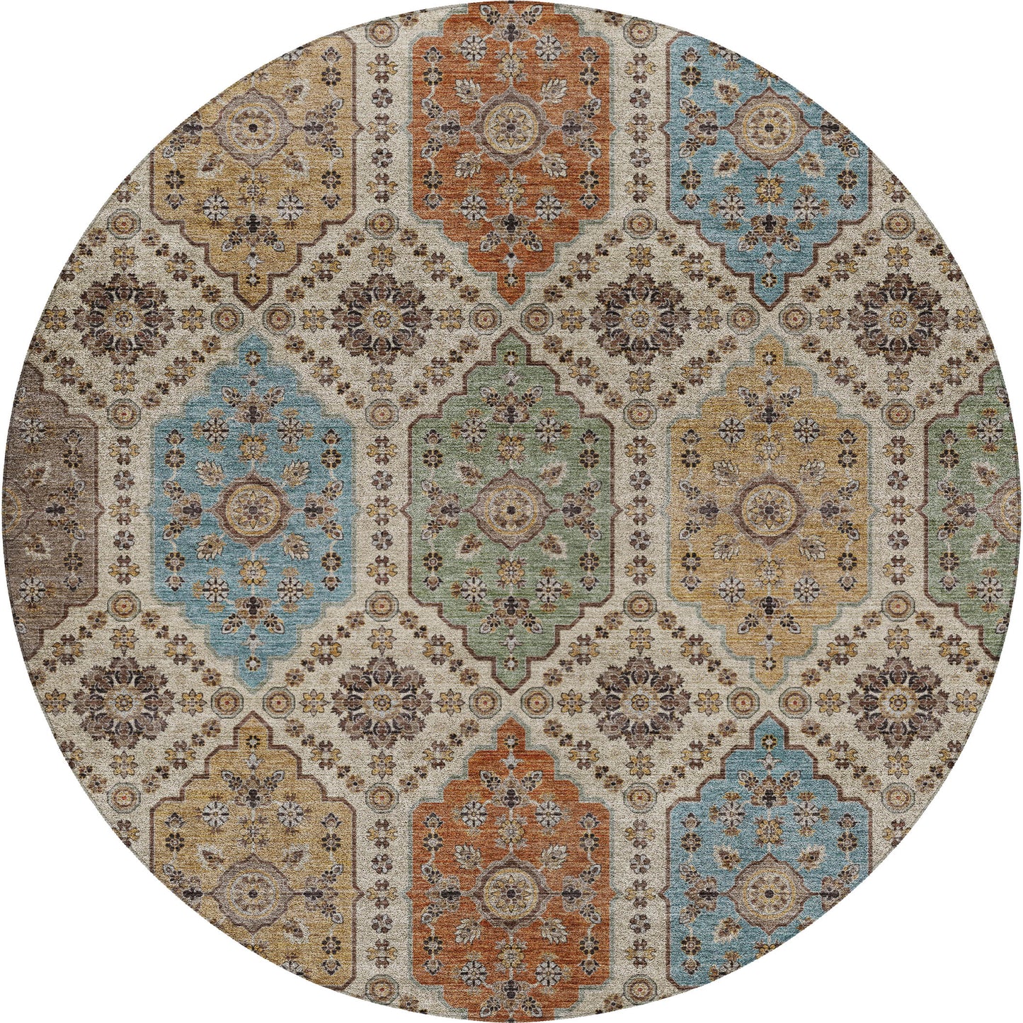 Machine Made Silk Road SR7 Linen - Dalyn Rugs