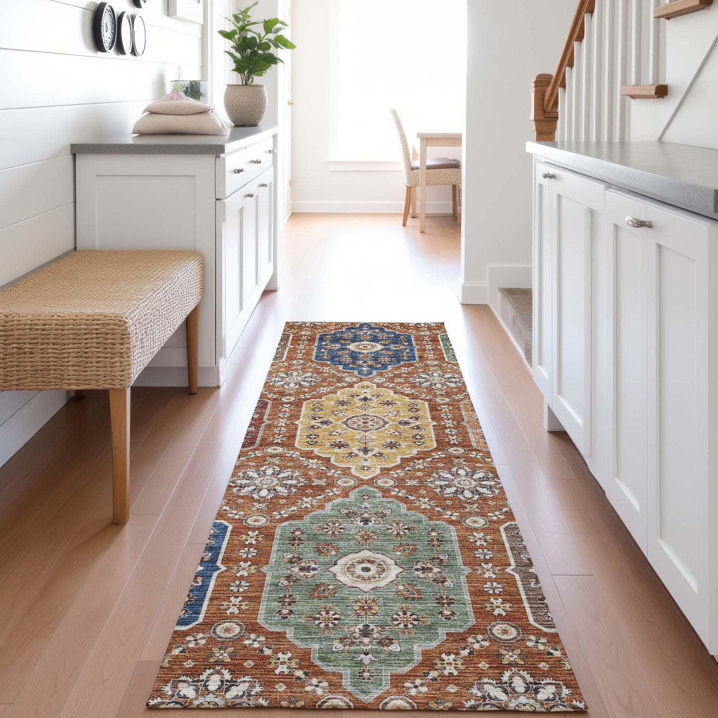 Machine Made Silk Road SR7 Paprika - Dalyn Rugs