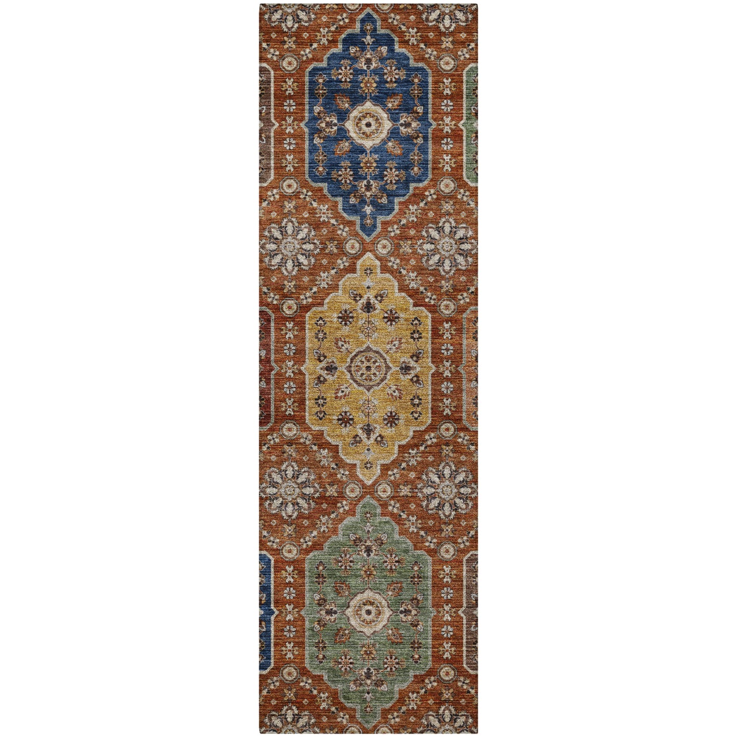 Machine Made Silk Road SR7 Paprika - Dalyn Rugs