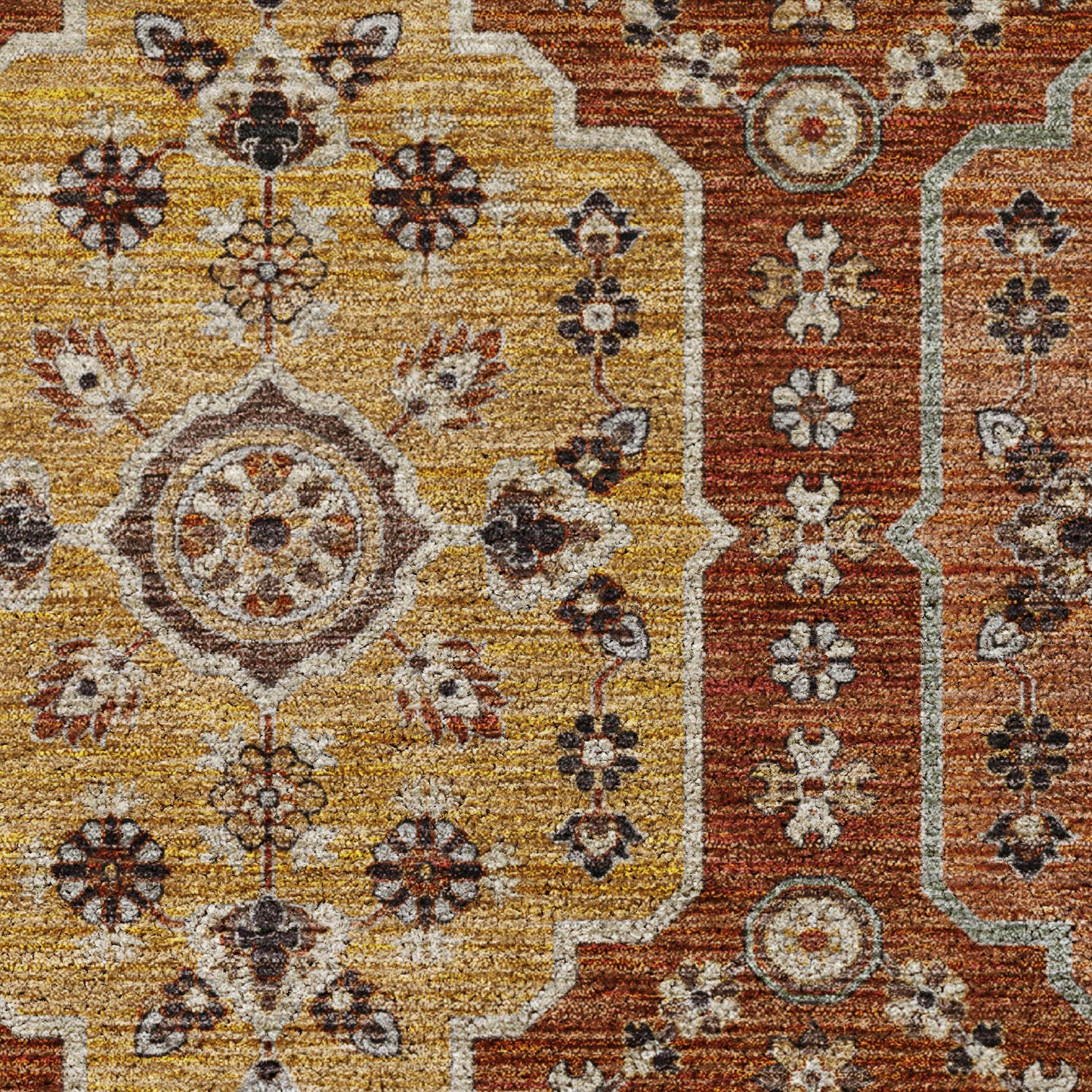 Machine Made Silk Road SR7 Paprika - Dalyn Rugs