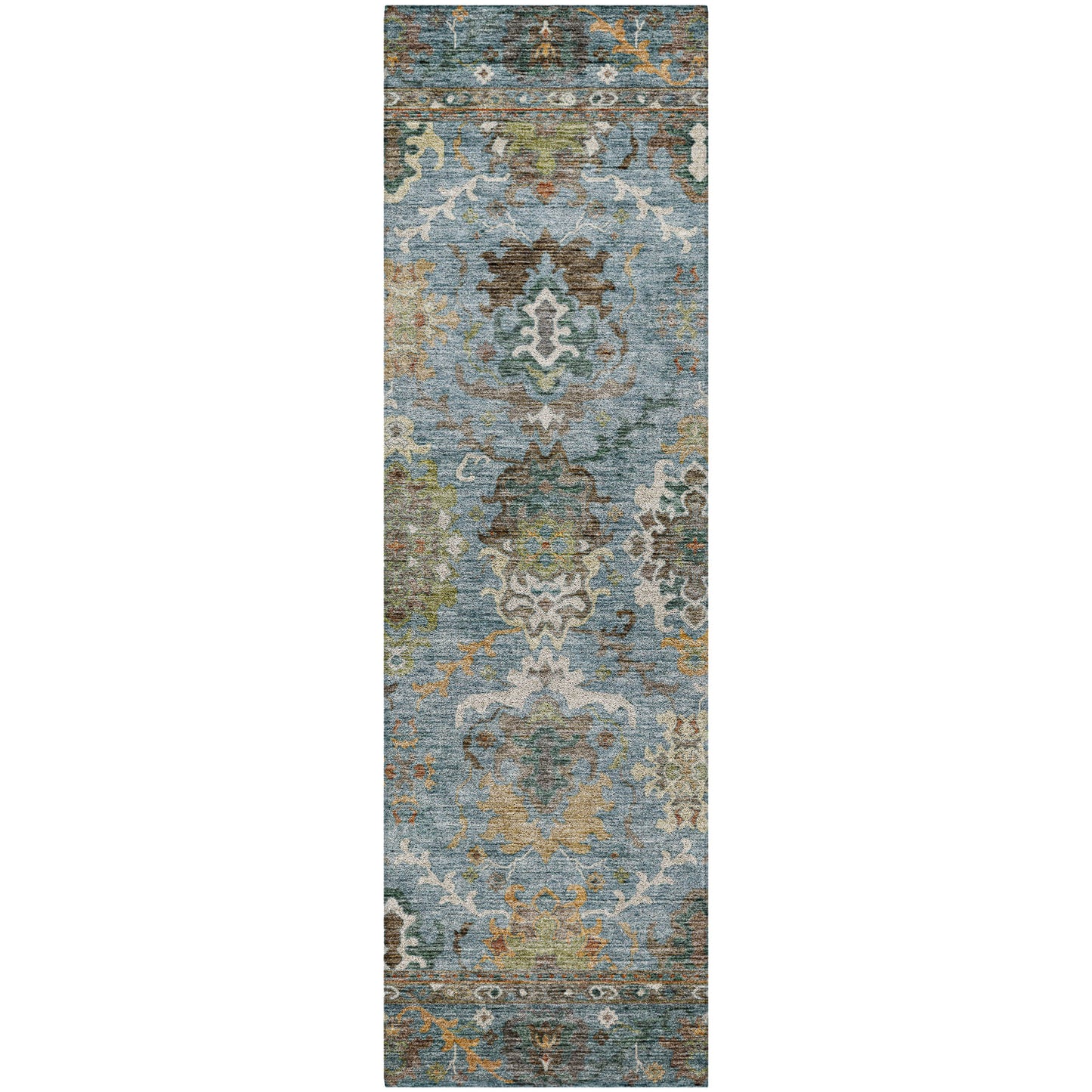 Machine Made Silk Road SR8 Aqua - Dalyn Rugs