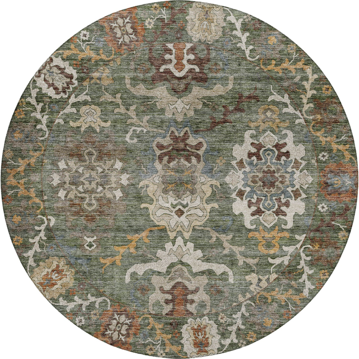 Machine Made Silk Road SR8 Basil - Dalyn Rugs