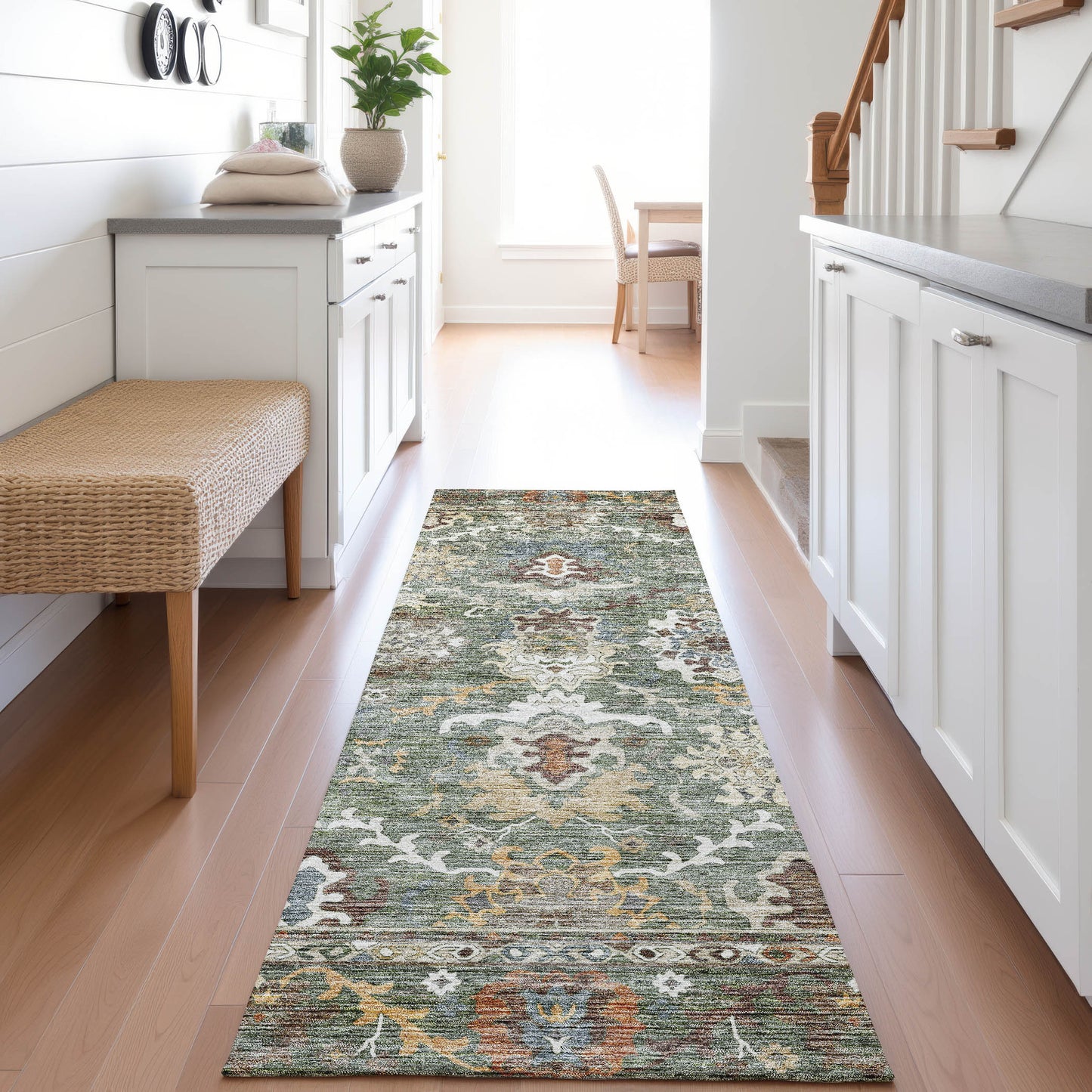 Machine Made Silk Road SR8 Basil - Dalyn Rugs