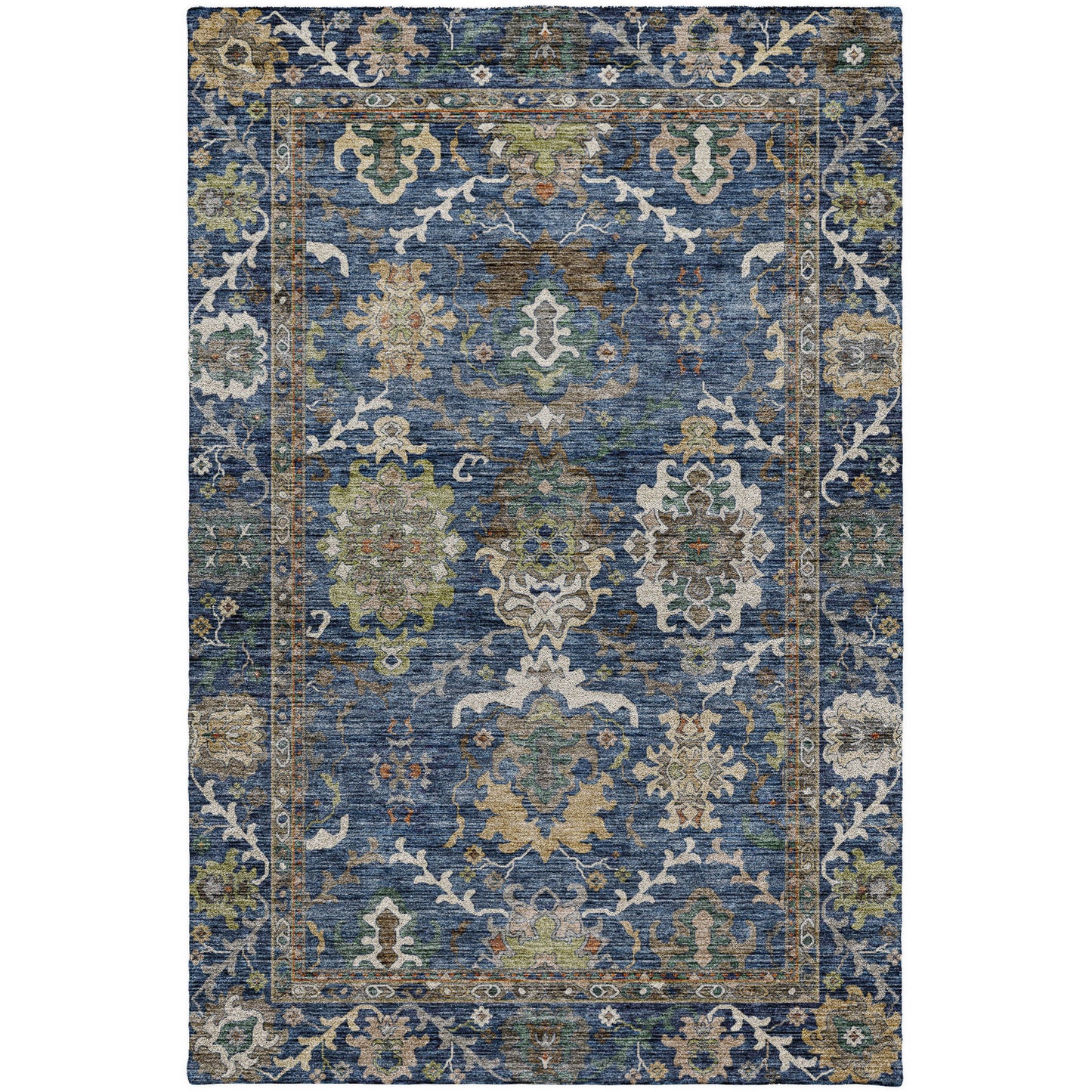 Machine Made Silk Road SR8 Navy - Dalyn Rugs
