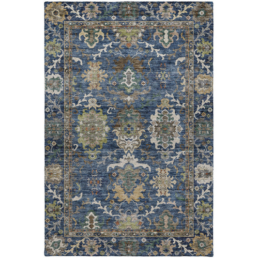 Machine Made Silk Road SR8 Navy - Dalyn Rugs