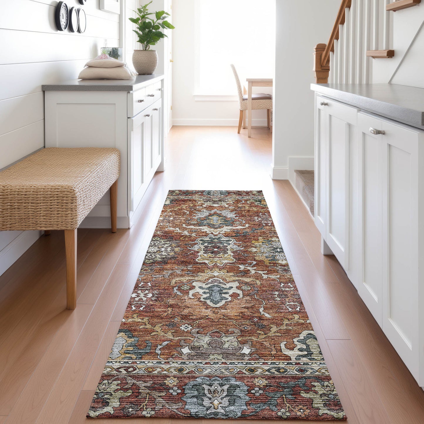 Machine Made Silk Road SR8 Paprika - Dalyn Rugs