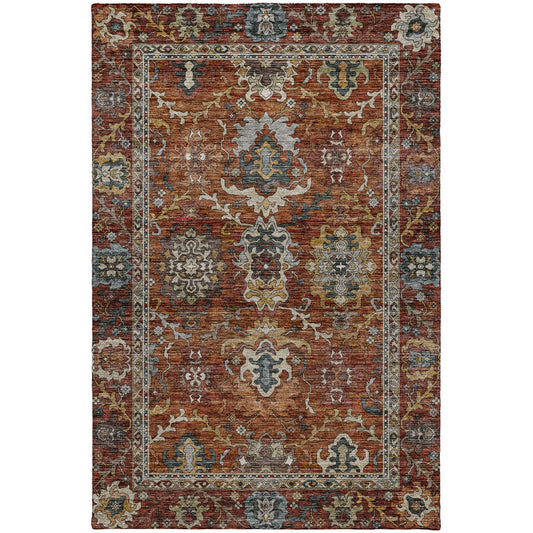 Machine Made Silk Road SR8 Paprika - Dalyn Rugs