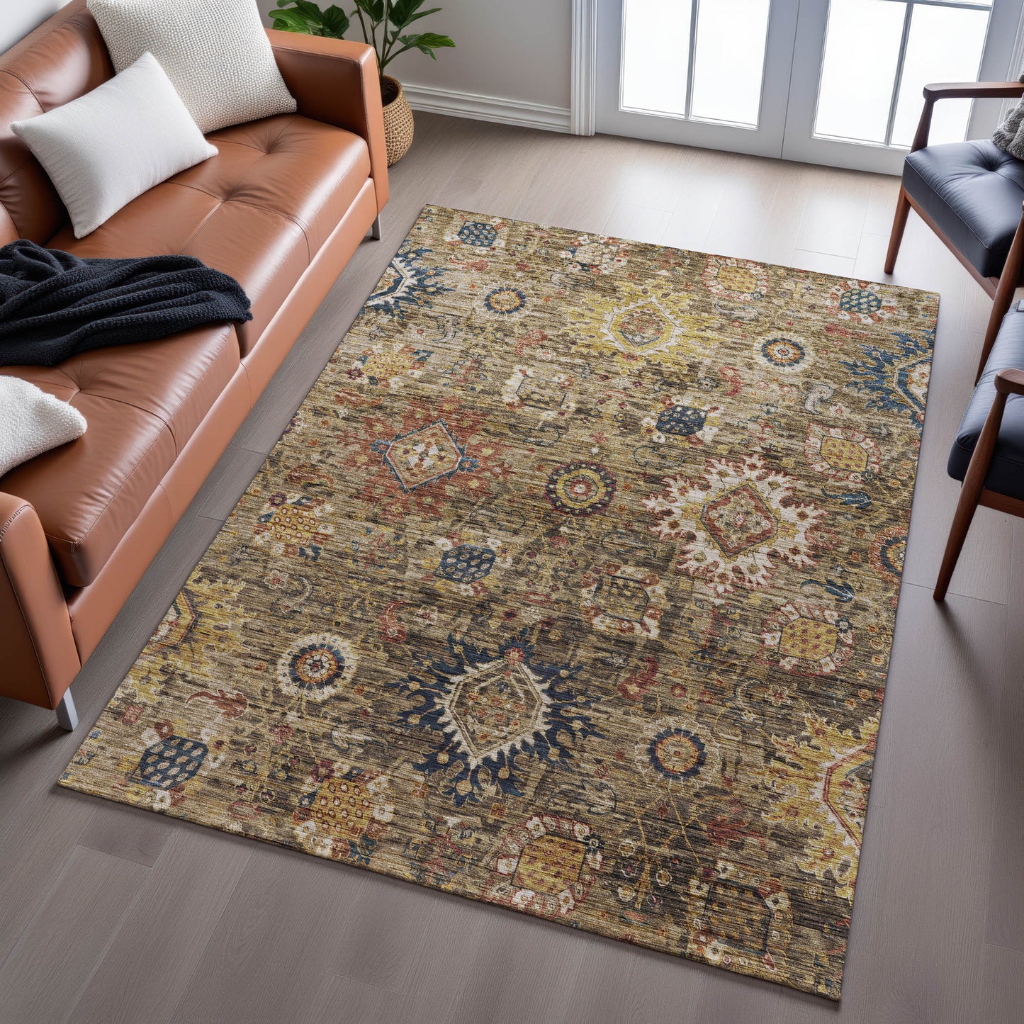 Machine Made Silk Road SR9 Clove - Dalyn Rugs