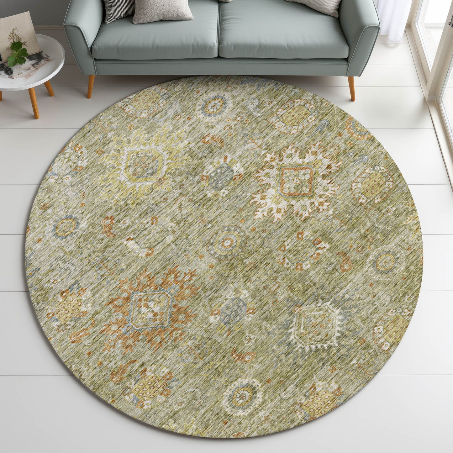 Machine Made Silk Road SR9 Sage - Dalyn Rugs