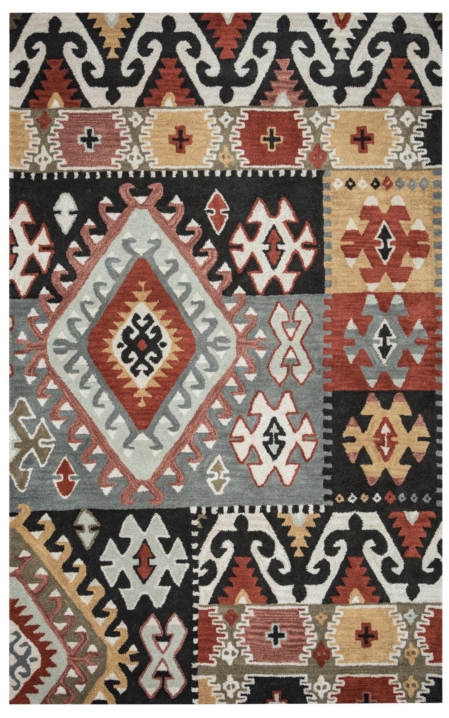 Southwest SU8104 multi Hand-Tufted Rug - Rizzy