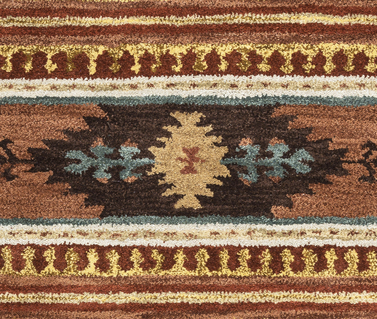 Southwest SU8156 Rust Hand Tufted Rug - Rizzy