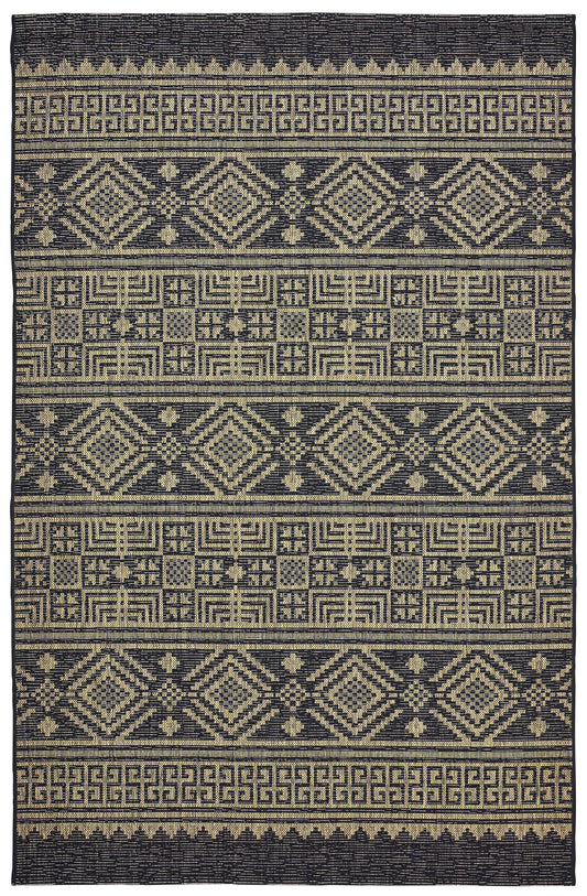 Geometric Vestige Indoor/Outdoor Area Rug - Silo view