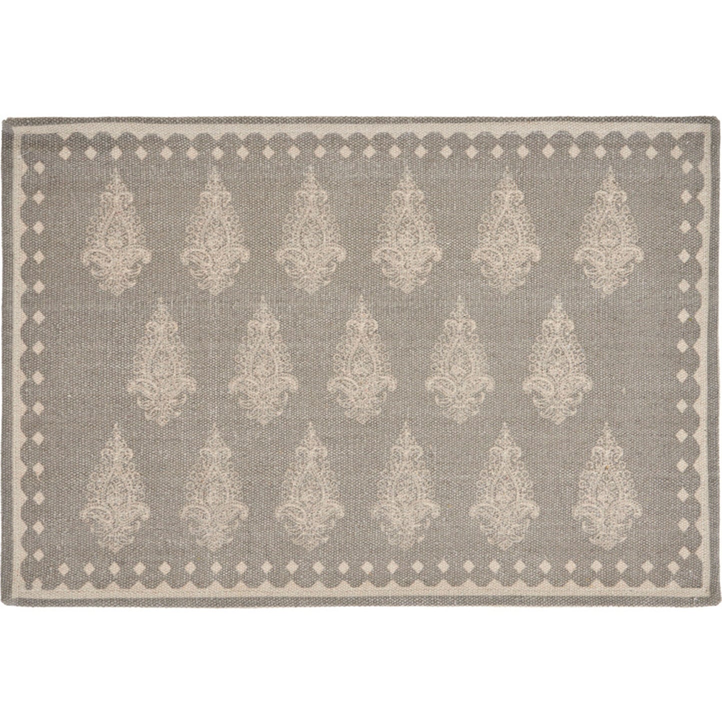 Super Soft-03815 Contemporary Power-Loomed Beige Indoor Area Rug - LR Home