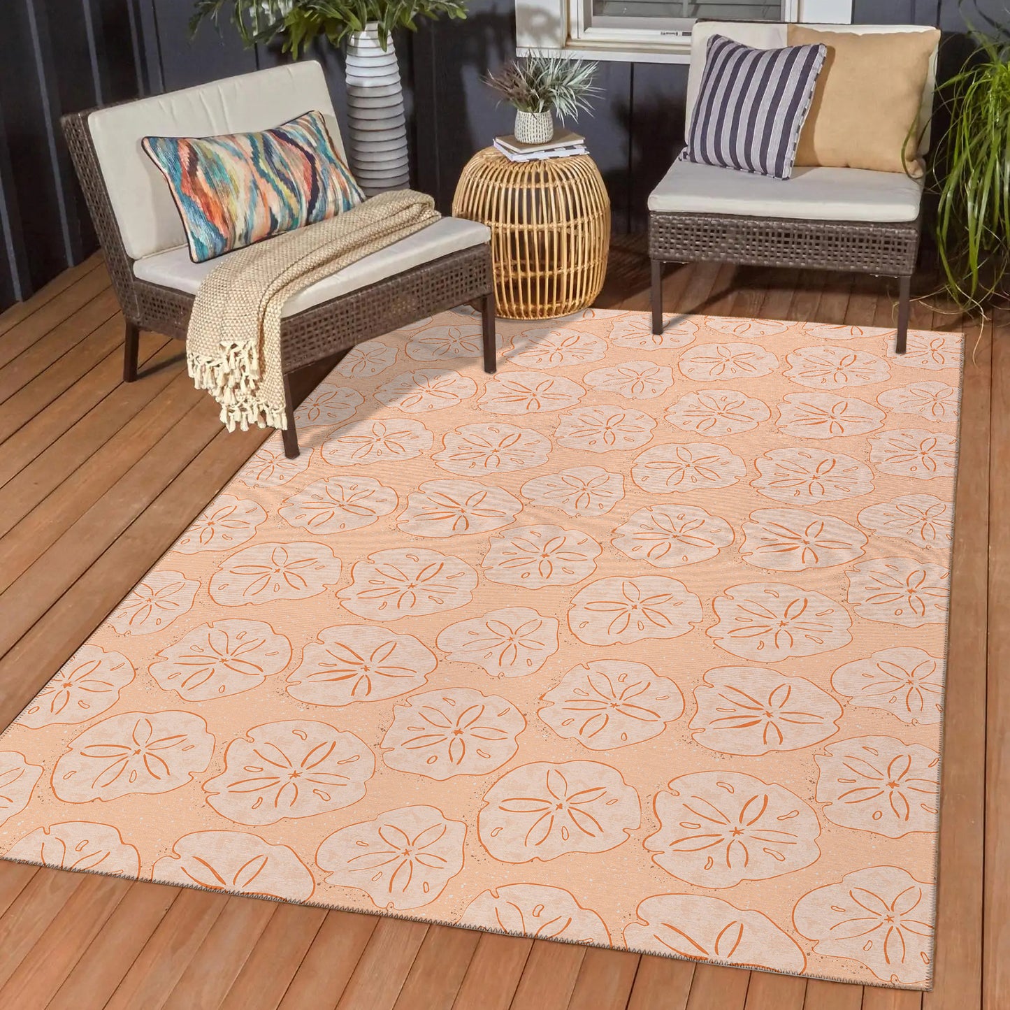 Machine Made Seabreeze SZ10 Peach - Dalyn Rugs